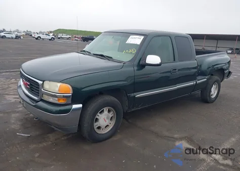 2001 GMC Sierra 1500 Sle z USA, uszkodzony, nr VIN 2GTEK19T211183202